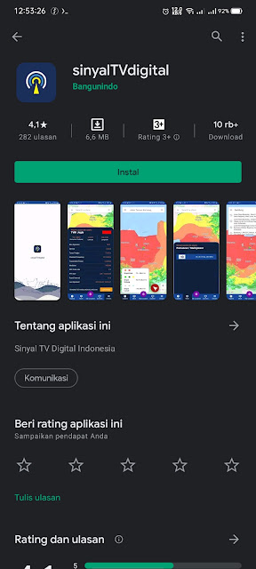 sebelum membeli set top box tv digital, cek sinyalnya dengan aplikasi sinyalTVdigital